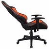 Кресло компьютерное BRABIX "GT Racer GM-100", две подушки, экокожа, черное/оранжевое, 531925 - фото 2682093