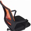 Кресло BRABIX " Balance MG-320", с подлокотниками, комбинированное черное/оранжевое, 531832 - фото 2682104