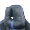 Кресло компьютерное BRABIX "GT Carbon GM-120", две подушки, экокожа, черное/синее, 531930 - фото 2682122