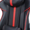 Кресло компьютерное BRABIX "GT Carbon GM-120", две подушки, экокожа, черное/красное, 531931 - фото 2682174