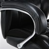 Кресло офисное BRABIX PREMIUM "Status HD-003", нагрузка до 250 кг, рециклированная кожа, хром, черное, 531821 - фото 2682178
