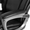Кресло офисное BRABIX PREMIUM "Solid HD-005", НАГРУЗКА до 180 кг, рециклированная кожа, черное, 531941 - фото 2682196