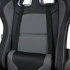 Кресло компьютерное BRABIX "GT Racer GM-100", две подушки, экокожа, черное/серое, 531926 - фото 2682308
