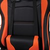 Кресло компьютерное BRABIX "GT Racer GM-100", две подушки, экокожа, черное/оранжевое, 531925 - фото 2682317
