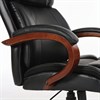 Кресло офисное BRABIX PREMIUM "Magnum EX-701", дерево, рециклированная кожа, черное, 531827 - фото 2682339