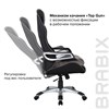 Кресло компьютерное BRABIX "Techno GM-002", ткань, черное/серое, вставки белые, 531815 - фото 2682359