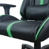 Кресло компьютерное BRABIX "GT Carbon GM-120", две подушки, экокожа, черное/зеленое, 531929 - фото 2682428