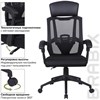 Кресло офисное BRABIX "Nexus ER-401", с подголовником, черное, 531835 - фото 2682469