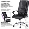 Кресло офисное BRABIX "Forward EX-570", хром, экокожа, черное, 531837 - фото 2682498