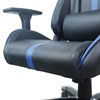 Кресло компьютерное BRABIX "GT Carbon GM-120", две подушки, экокожа, черное/синее, 531930 - фото 2682558