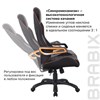 Кресло компьютерное BRABIX "Techno Pro GM-003", ткань, черное/серое, вставки оранжевые, 531813 - фото 2682601