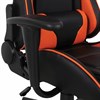 Кресло компьютерное BRABIX "GT Racer GM-100", две подушки, экокожа, черное/оранжевое, 531925 - фото 2682620