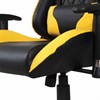 Кресло компьютерное BRABIX "GT Master GM-110", две подушки, экокожа, черное/желтое, 531927 - фото 2682628