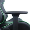 Кресло компьютерное BRABIX "GT Carbon GM-120", две подушки, экокожа, черное/зеленое, 531929 - фото 2682630