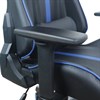 Кресло компьютерное BRABIX "GT Carbon GM-120", две подушки, экокожа, черное/синее, 531930 - фото 2682641