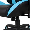 Кресло компьютерное BRABIX "GT Master GM-110", две подушки, экокожа, черное/голубое, 531928 - фото 2682685
