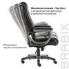 Кресло офисное BRABIX PREMIUM "Solid HD-005", НАГРУЗКА до 180 кг, рециклированная кожа, черное, 531941 - фото 2682702