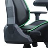 Кресло компьютерное BRABIX "GT Carbon GM-120", две подушки, экокожа, черное/зеленое, 531929 - фото 2682716