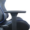 Кресло компьютерное BRABIX "GT Carbon GM-120", две подушки, экокожа, черное/синее, 531930 - фото 2682727