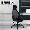 Кресло офисное BRABIX PREMIUM "Genesis EX-517", пластик черный, ткань/экокожа/сетка черная, 531574 - фото 2682736