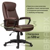 Кресло офисное BRABIX "Enter EX-511", экокожа, коричневое, 531163 - фото 2682823