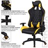 Кресло компьютерное BRABIX "GT Master GM-110", две подушки, экокожа, черное/желтое, 531927 - фото 2682831
