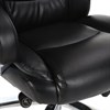 Кресло офисное BRABIX PREMIUM "Direct EX-580", хром, рециклированная кожа, черное, 531824 - фото 2682844
