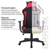 Кресло компьютерное BRABIX "GT Racer GM-101", подушка, ткань, черное/красное, 531820 - фото 2682849