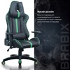 Кресло компьютерное BRABIX "GT Carbon GM-120", две подушки, экокожа, черное/зеленое, 531929 - фото 2682917