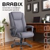 Кресло офисное BRABIX PREMIUM "Solid HD-005", нагрузка до 180 кг, ткань, серое, 531823 - фото 2682923