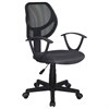 Кресло компактное BRABIX "Flip MG-305", ткань TW, серое/черное, 531951 - фото 2682987