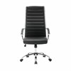 Кресло офисное BRABIX "Style EX-528", экокожа, хром, черное, 531947 - фото 2683045
