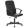 Кресло офисное BRABIX "Simple EX-521", компактная упаковка, экокожа, черное, 532103 - фото 2683119