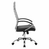Кресло офисное BRABIX "Style EX-528", экокожа, хром, черное, 531947 - фото 2683213