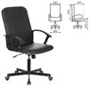 Кресло офисное BRABIX "Simple EX-521", компактная упаковка, экокожа, черное, 532103 - фото 2683352