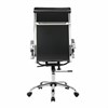 Кресло офисное BRABIX "Cube EX-523", экокожа, хром, черное, 531946 - фото 2683371