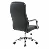 Кресло офисное BRABIX "Stark EX-547", экокожа, хром, черное, 531948 - фото 2683390