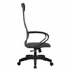 Кресло офисное МЕТТА "SU-B-8" пластик, ткань-сетка, сиденье мягкое, светло-серое - фото 2683613