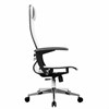 Кресло офисное МЕТТА "К-4-Т" хром, прочная сетка, сиденье и спинка регулируемые, белое - фото 2683688