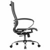 Кресло офисное МЕТТА "К-9" хром, прочная сетка, сиденье и спинка регулируемые, черное - фото 2683730