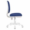 Кресло детское BRABIX "Fancy MG-201W", без подлокотников, пластик белый, синее, 532413, MG-201W_532413 - фото 2683754