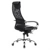 Кресло офисное BRABIX PREMIUM "Stalker EX-609 PRO", хром, мультиблок, ткань-сетка/экокожа, черное, 532416, EX609PRO_532416 - фото 2683779
