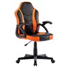 Кресло компьютерное BRABIX "Shark GM-203", экокожа, черное/оранжевое, 532513 - фото 2683797