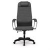 Кресло офисное МЕТТА "К-27" пластик, ткань, сиденье и спинка мягкие, серое - фото 2683825