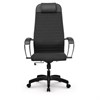 Кресло офисное МЕТТА "К-27" пластик, ткань, сиденье и спинка мягкие, черное - фото 2683856