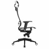 Кресло офисное МЕТТА "SAMURAI" Black Edition, сверхпрочная сетка, регулируемое, черное - фото 2683864