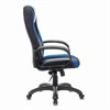 Кресло компьютерное BRABIX PREMIUM "Rapid GM-102", экокожа/ткань, черное/синее, 532106 - фото 2683998