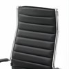 Кресло офисное BRABIX "Style EX-528", экокожа, хром, черное, 531947 - фото 2684000