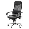 Кресло офисное BRABIX PREMIUM "Stalker EX-609 PRO", хром, мультиблок, ткань-сетка/экокожа, черное, 532416, EX609PRO_532416 - фото 2684007