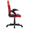 Кресло компьютерное BRABIX "Shark GM-203", экокожа, черное/красное, 532512 - фото 2684016